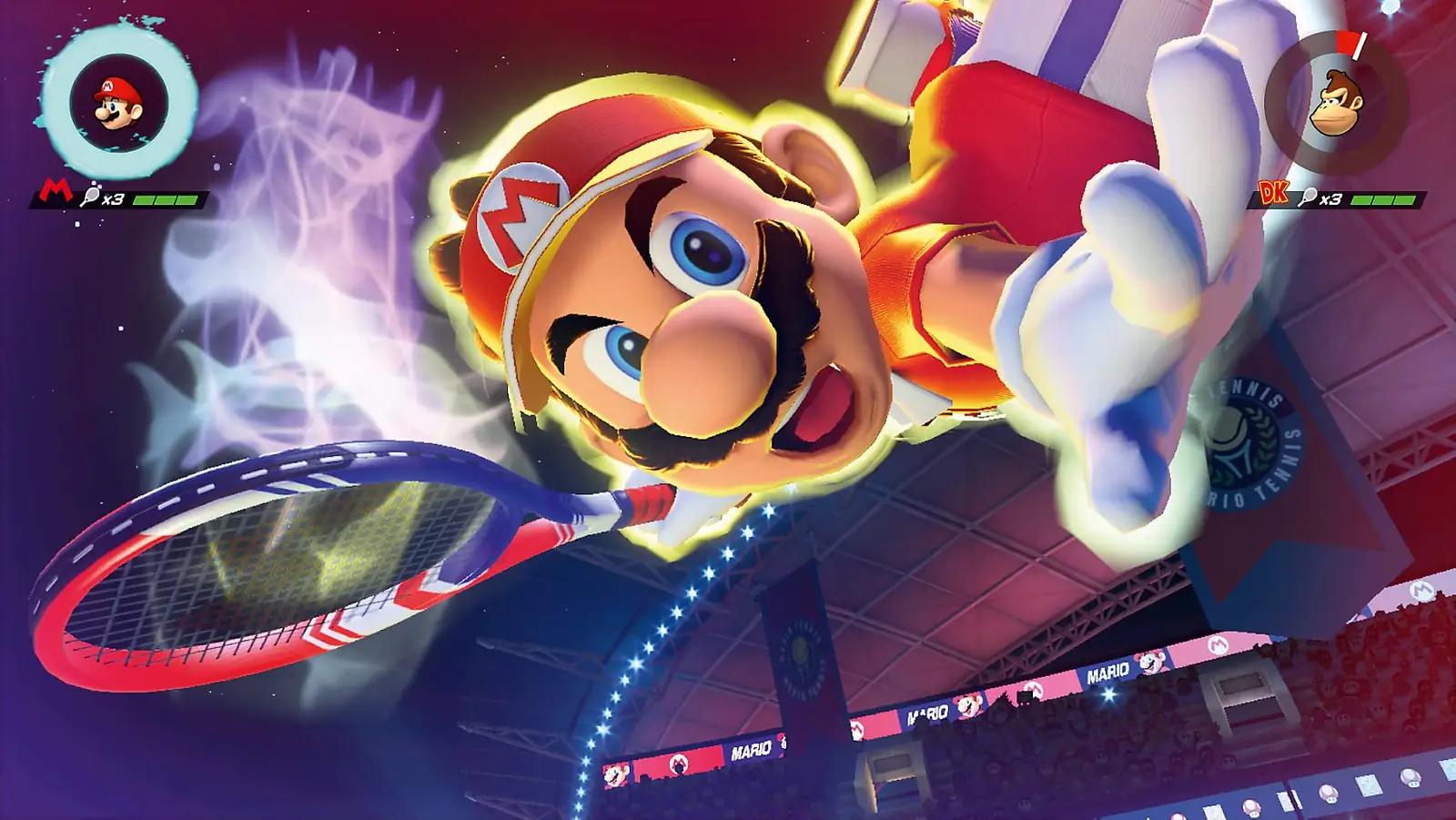 Nintendo lõbus must väljaanne — Mario Tennis Aces mäng – pilt 7