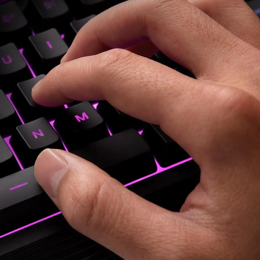 HyperX mugav membraantastatuur RGB valgusega kui kingitus – lisavaade