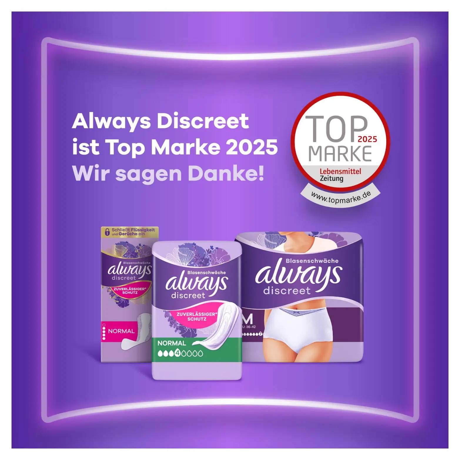 Always Discreet pehme inkontinentsi aluspüksid L – pilt 6