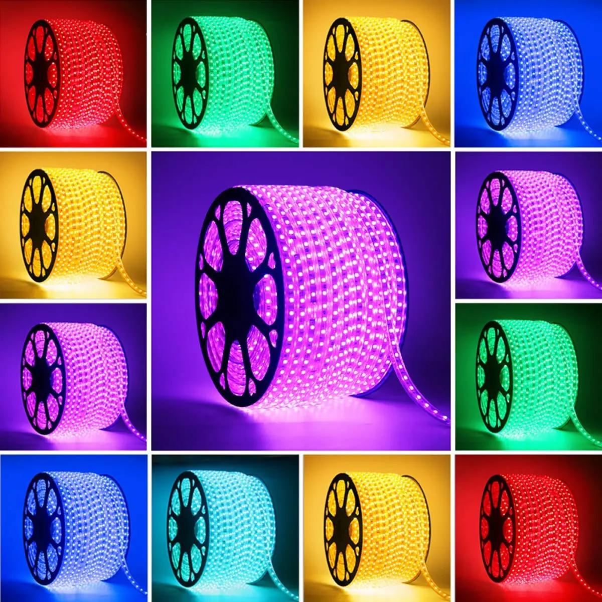 GreenSun RGB 30 m LED riba — veekindel dekoratsioon kingituseks – lisavaade