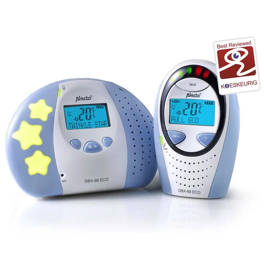 Alecto beebimonitor DBX-88 ECO: usaldusväärne koduvalve ja – pilt 6