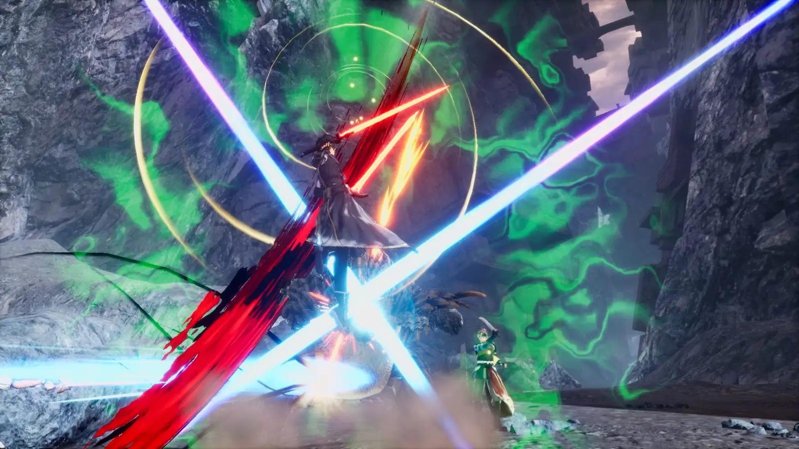 Bandai Namco linane seinakujundus — Sword Art Online stiilne – kasutusnäide