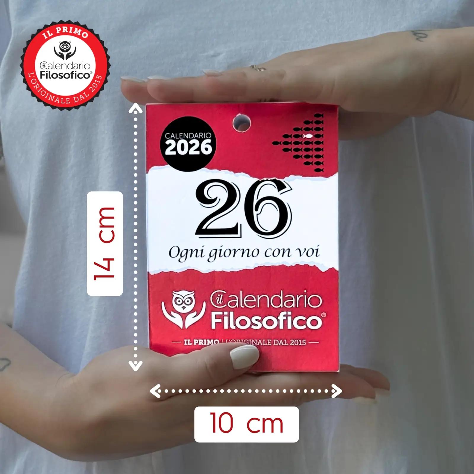 Il Calendario Filosofico laua-kalender 2026 A6 — igapäevane – pilt 6