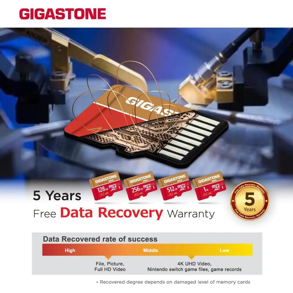Gigastone 128GB MicroSD — kiire ja vastupidav mängukaart – pilt 8