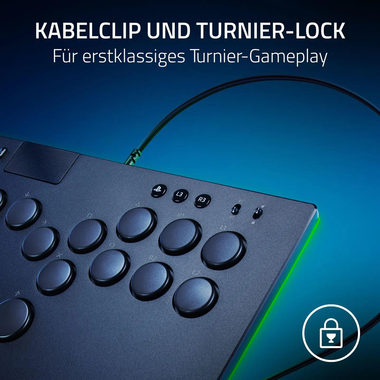 Razer Kitsune ergonoomiline portatiivne arcade-controller PS5 ja – lisavaade