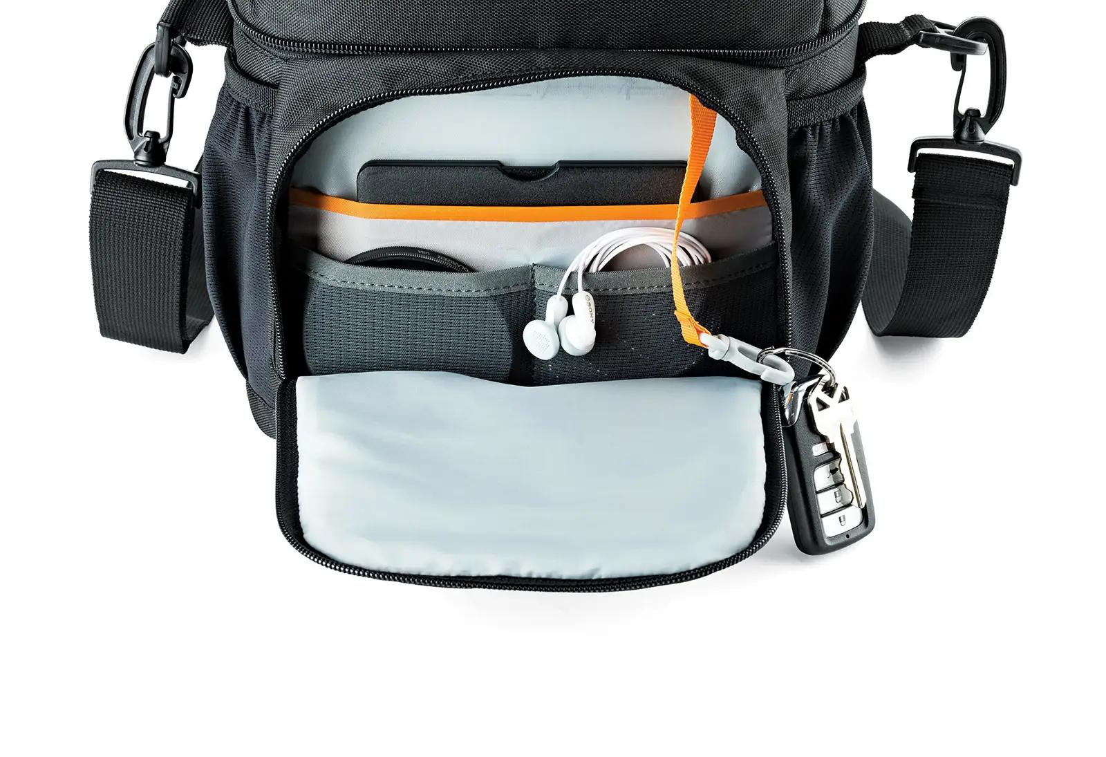 Lowepro kerge polüestrist kaamera-kott — kaitsev ja kompaktne – pakend ja tarvikud