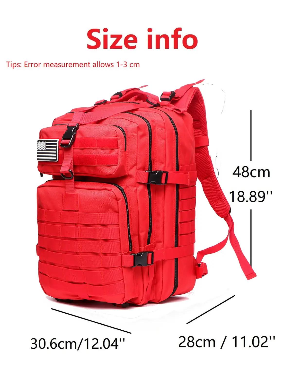 GUJOIN vastupidav 50L matkaja seljakott – veekindel nylon – pilt 8