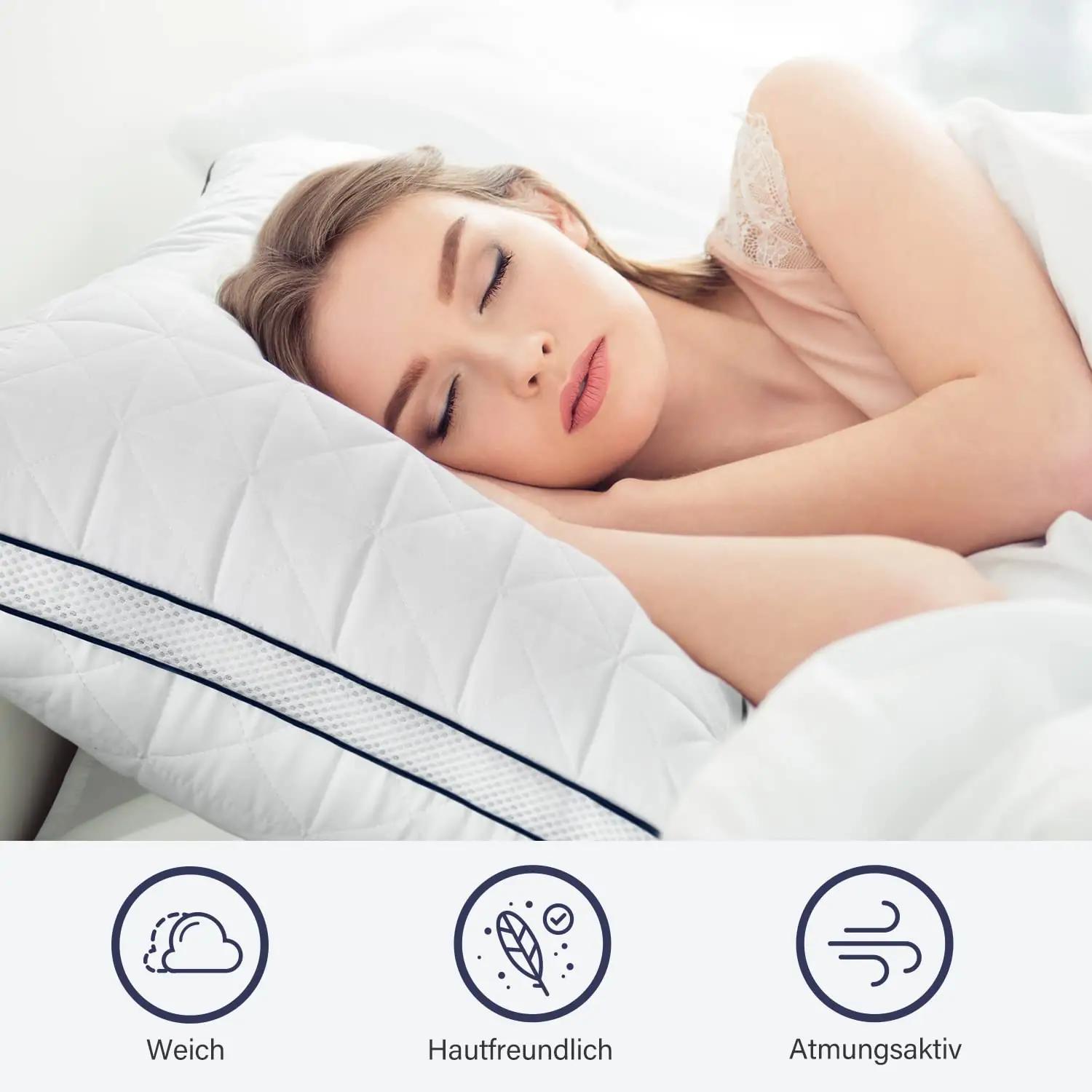 BedStory pehme mikrofibrist padi 80×80 — reguleeritav komplekt – kasutusnäide