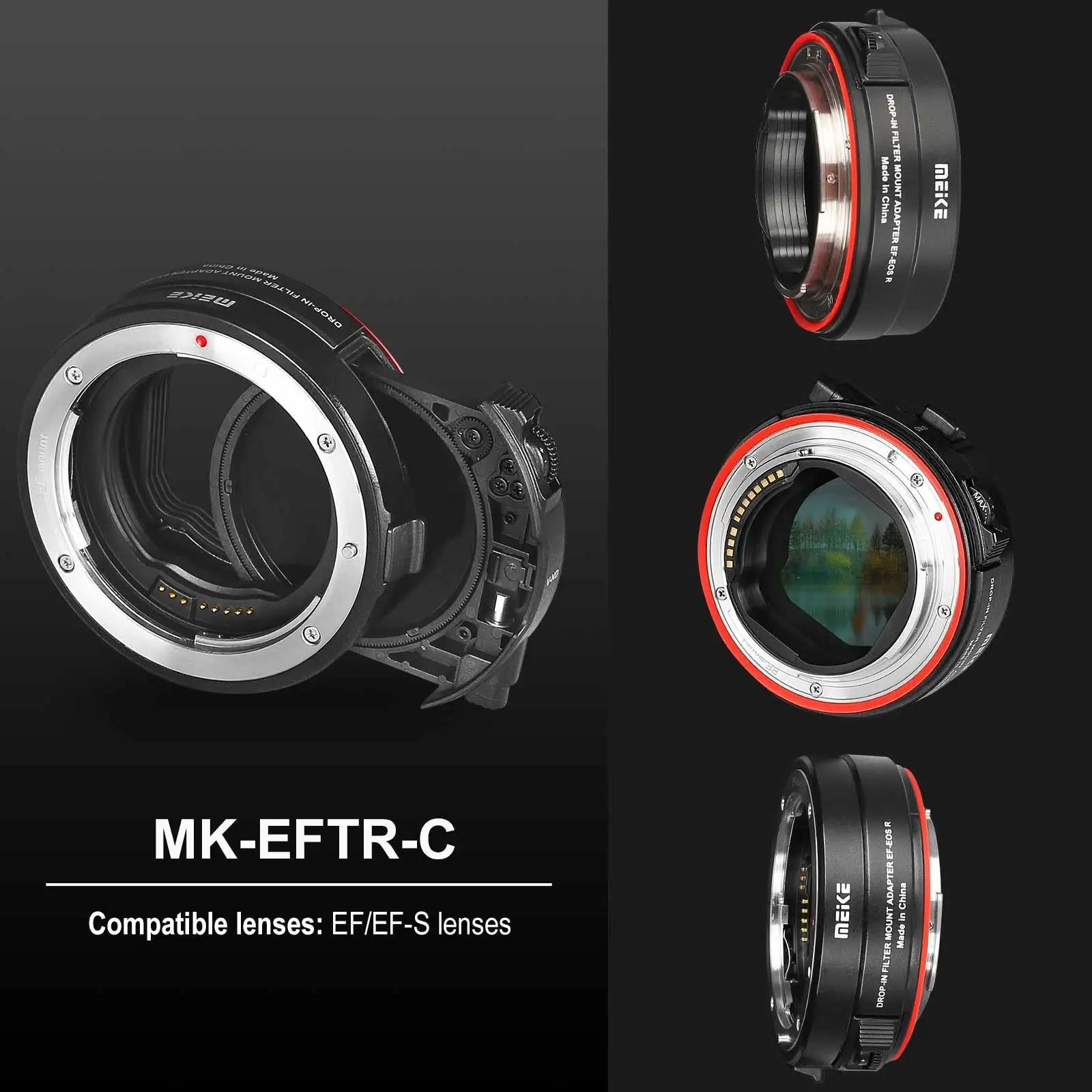 Meike ZN-EFTR-C objektiivitarvikud – detailne lähivaade