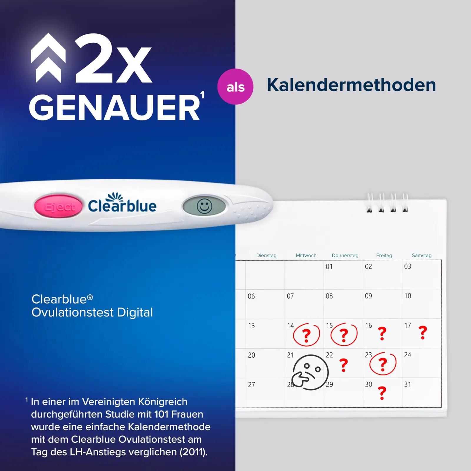 Clearblue digitaalne ovulatsioonitesti komplekt – lisavaade