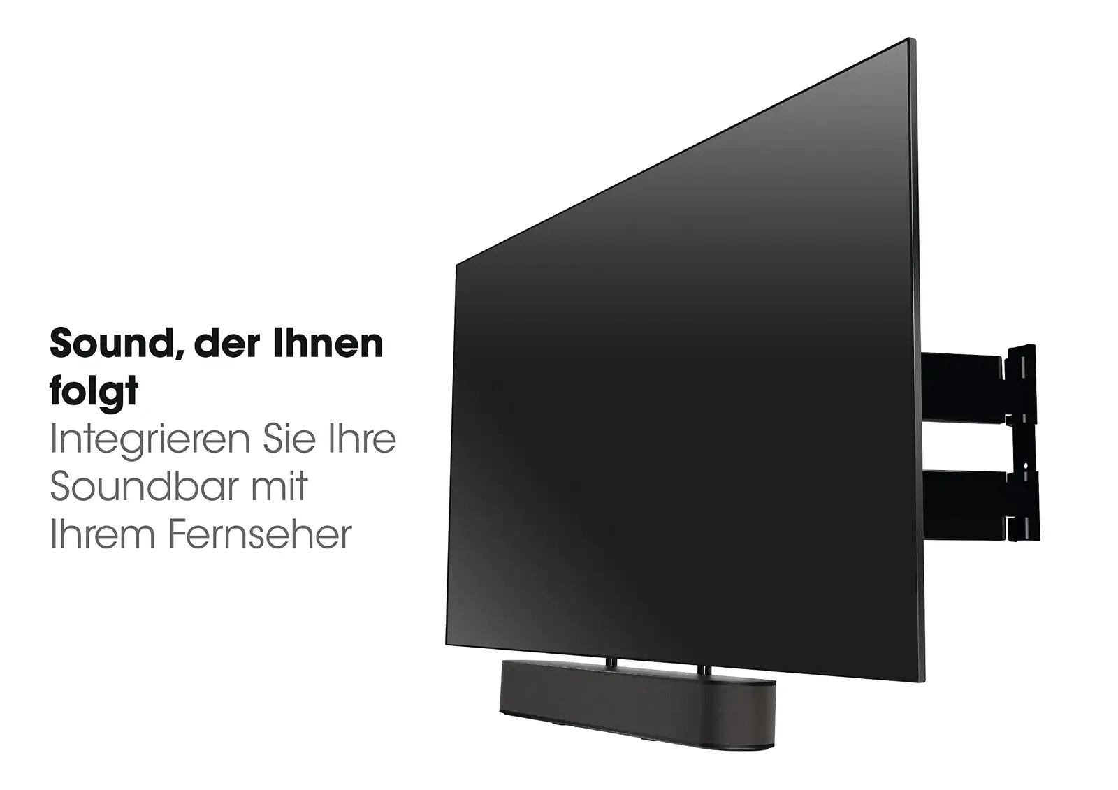 Vogel’s universaalne metallist soundbar-kinnitus – kasutusnäide