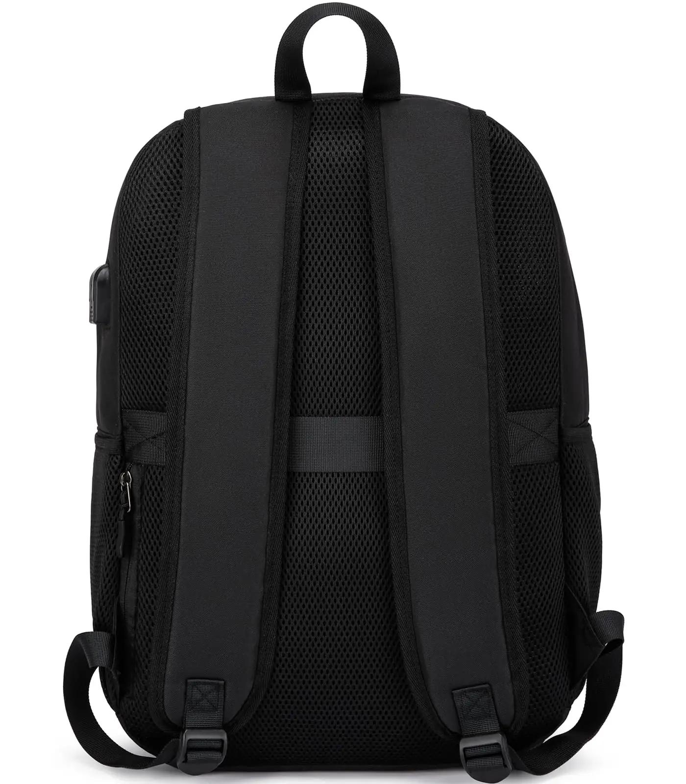 YIORMIOR PU kooli- ja sülearvutikott 15,6″ – pakend ja tarvikud
