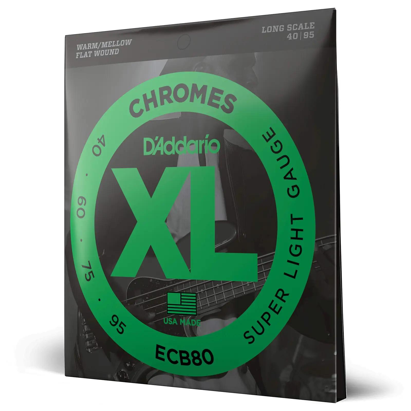 D'Addario ECB80 keeltesarjad – toote esivaade