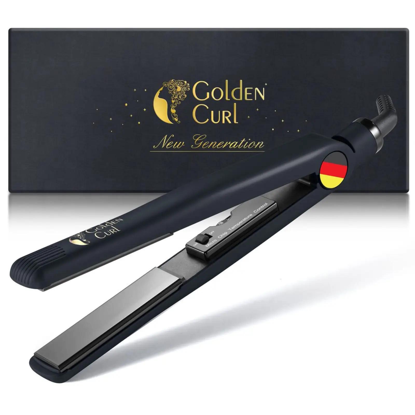 Golden Curl turmaliin-keramika sirgendaja ja lokitang GL829