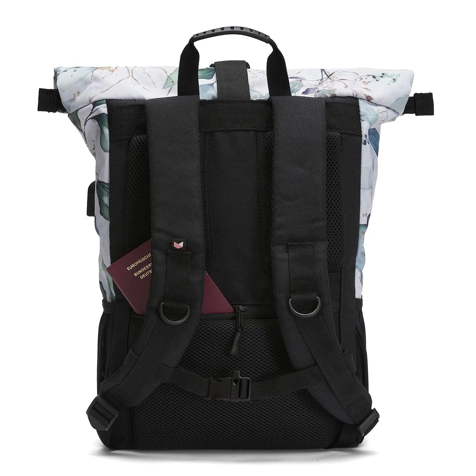 Ela Mo elegantne rolltop seljakott – veekindel ja turvaline – pakend ja tarvikud