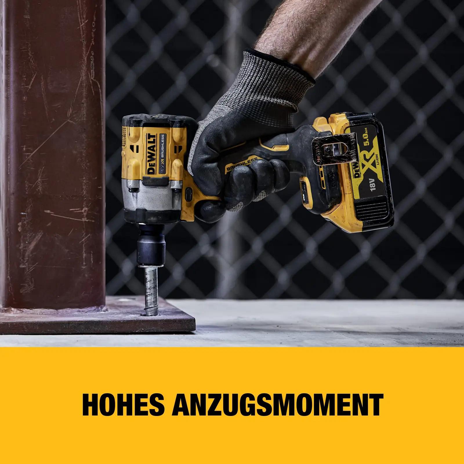 DEWALT tugev ja kerge alumiiniumist löökmomentmutrikeeraja – lisavaade