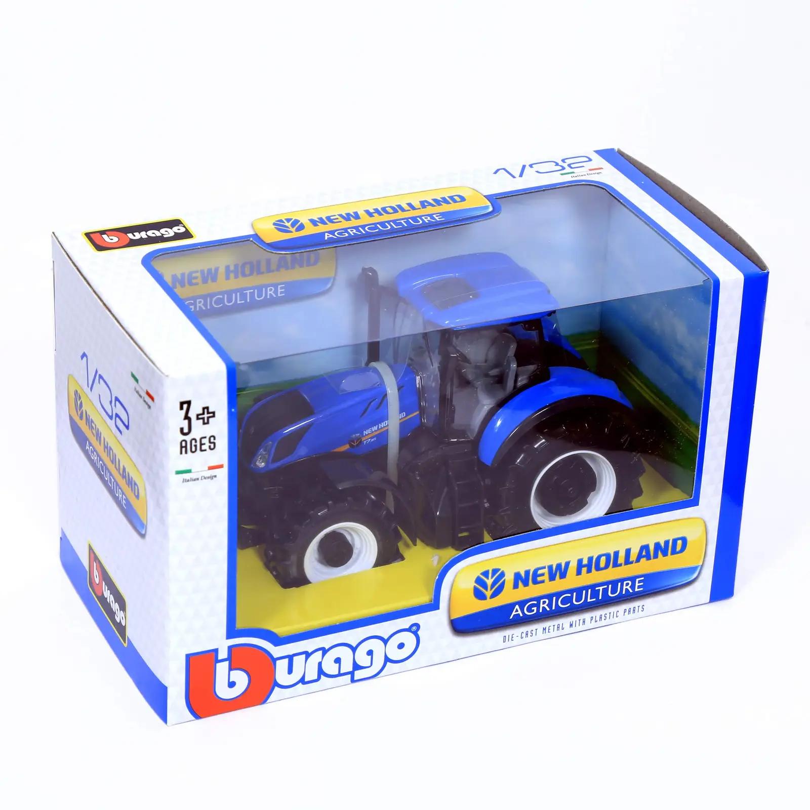 Bburago metallist New Holland traktor – kvaliteetne mudel 44066 – lisavaade