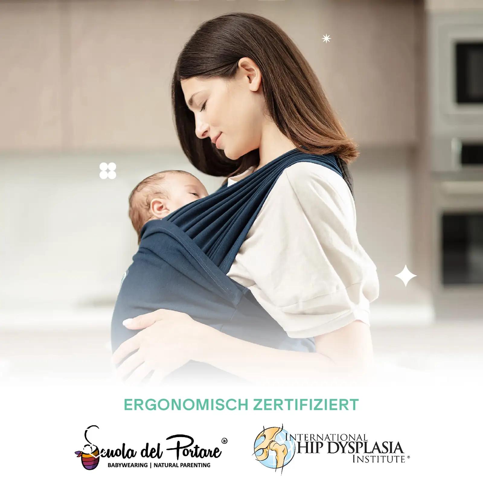 KOALA BABYCARE puuvillane kandešal kuni 15 kg – detailne vaade