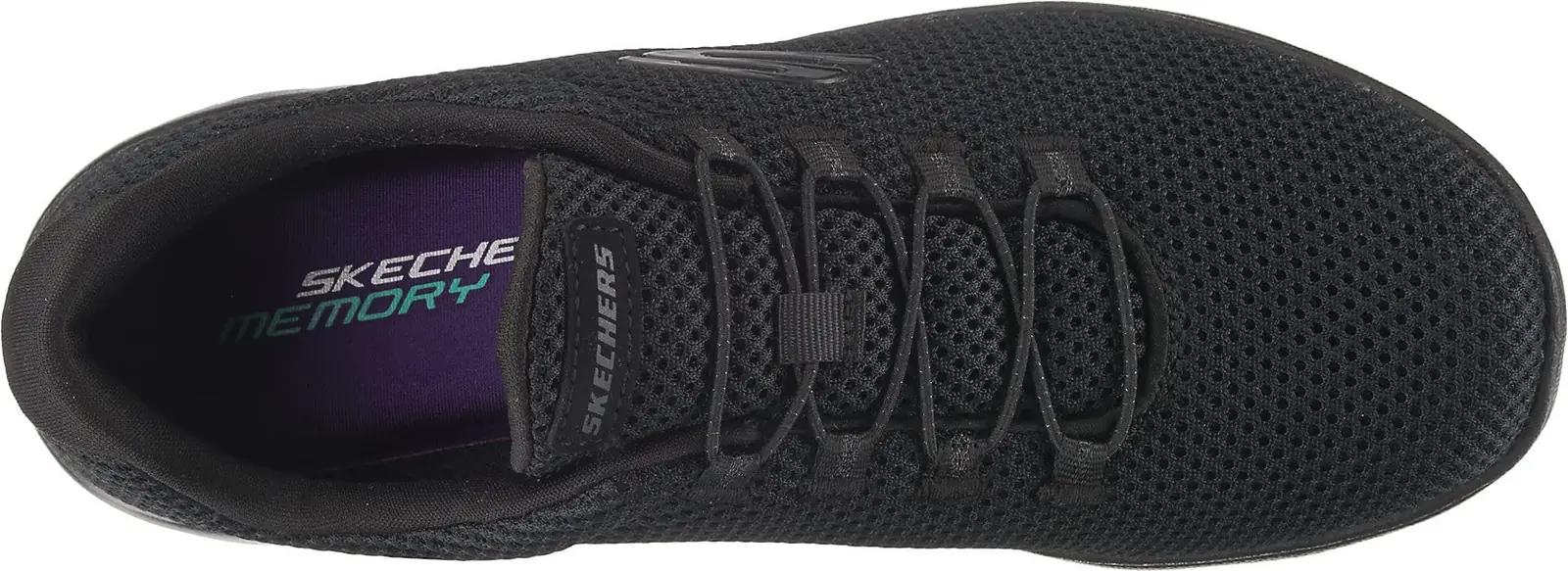 Skechers must polyester nurgapealne vabaajajalats – lisavaade