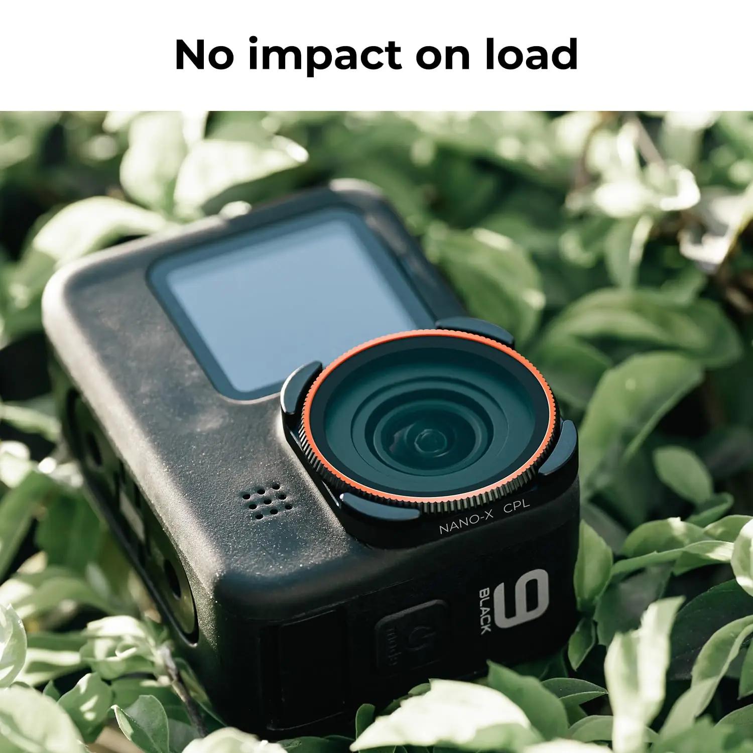 K&F CONCEPT kvaliteetne filtrikomplekt GoPro’le – päevale – lisavaade