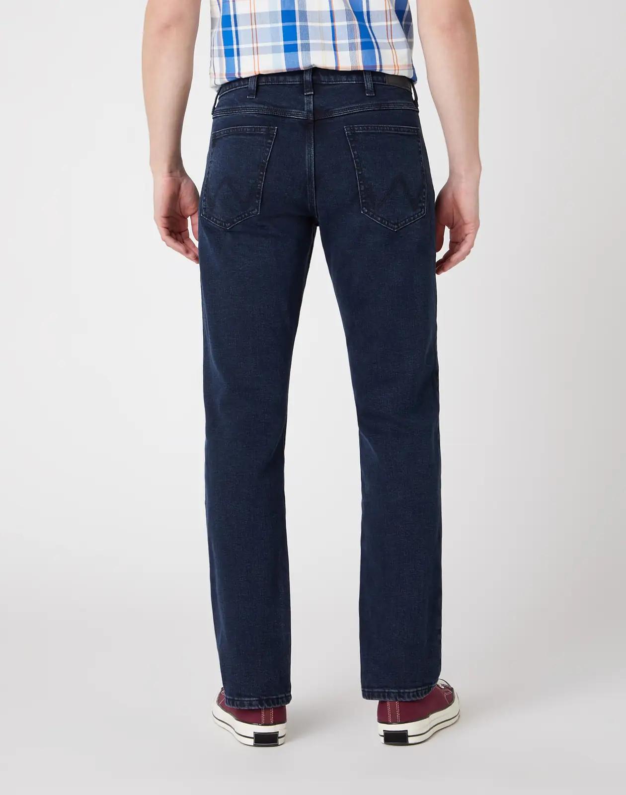 Wrangler nailonvaba meeste teksapüksid — mugav Regular Fit – detailne vaade