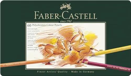 Faber-Castell 110060 värvipliiatsid – detailne lähivaade
