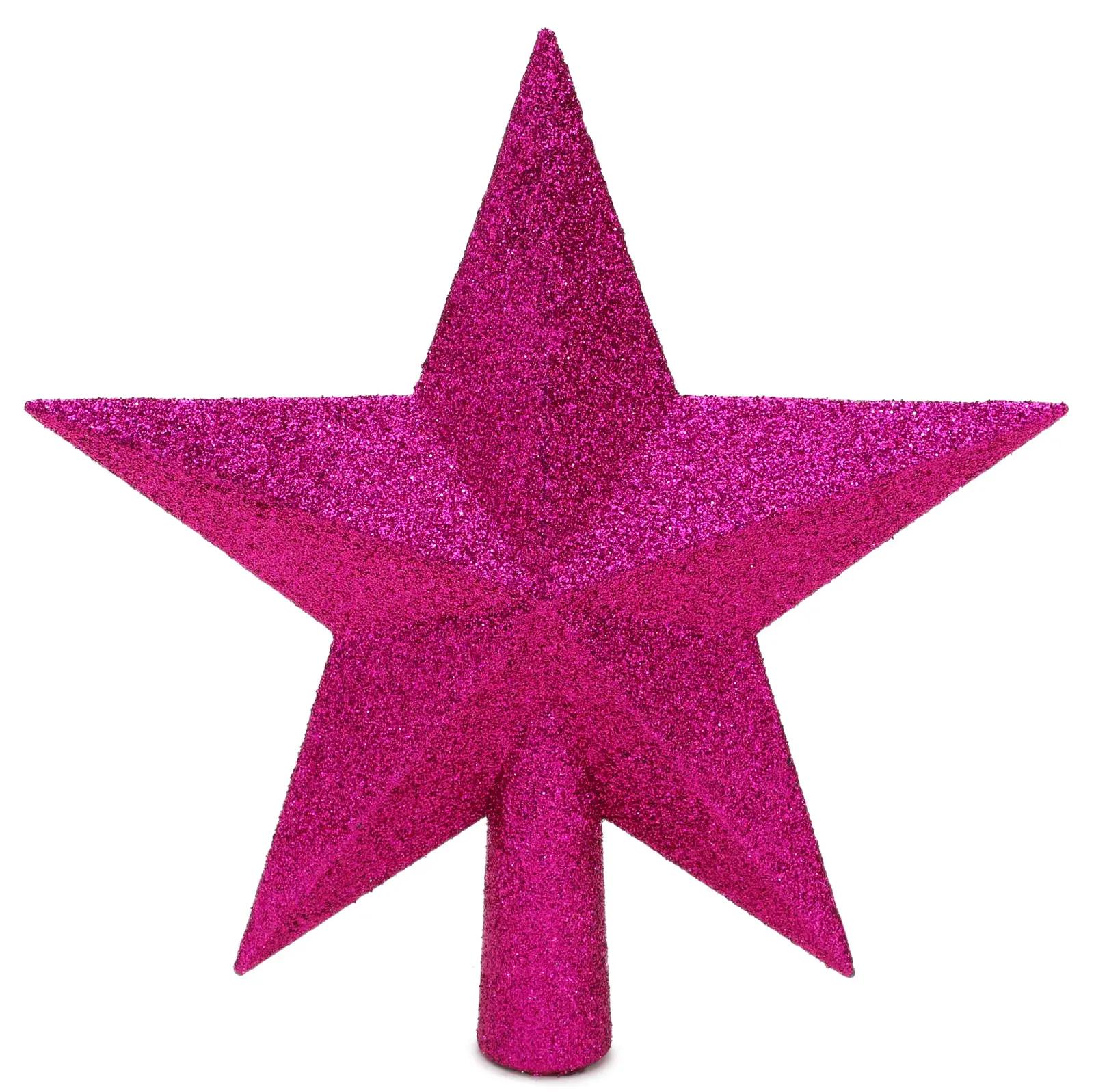 Christmas Concepts särav puuotsakaunistus – hot pink 20cm – pilt 6