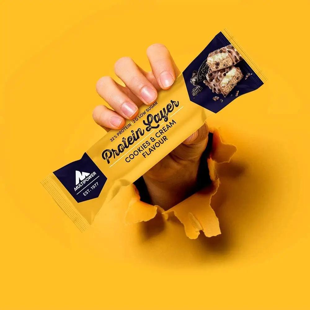 Multipower valgukommid Cookies & Cream – madala süsivesikuga pakk – pilt 8