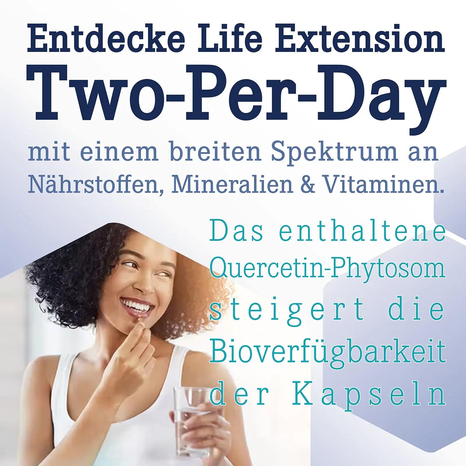 Life Extension multivitamiin — igapäevane toetus 120 kapslit – kasutusnäide