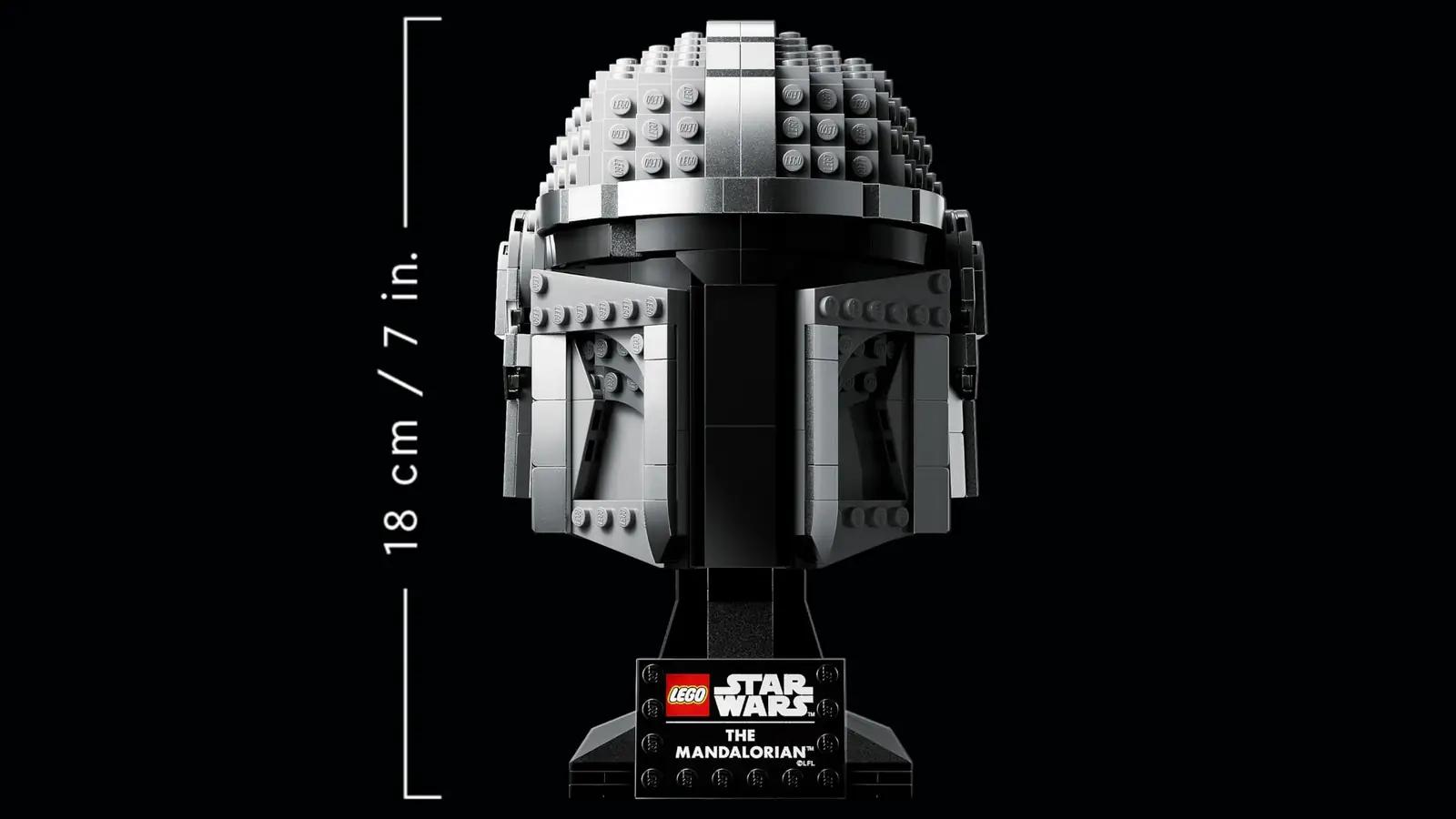 LEGO Mandaloriani kiivri mudel — dekoratiivne – pilt 7