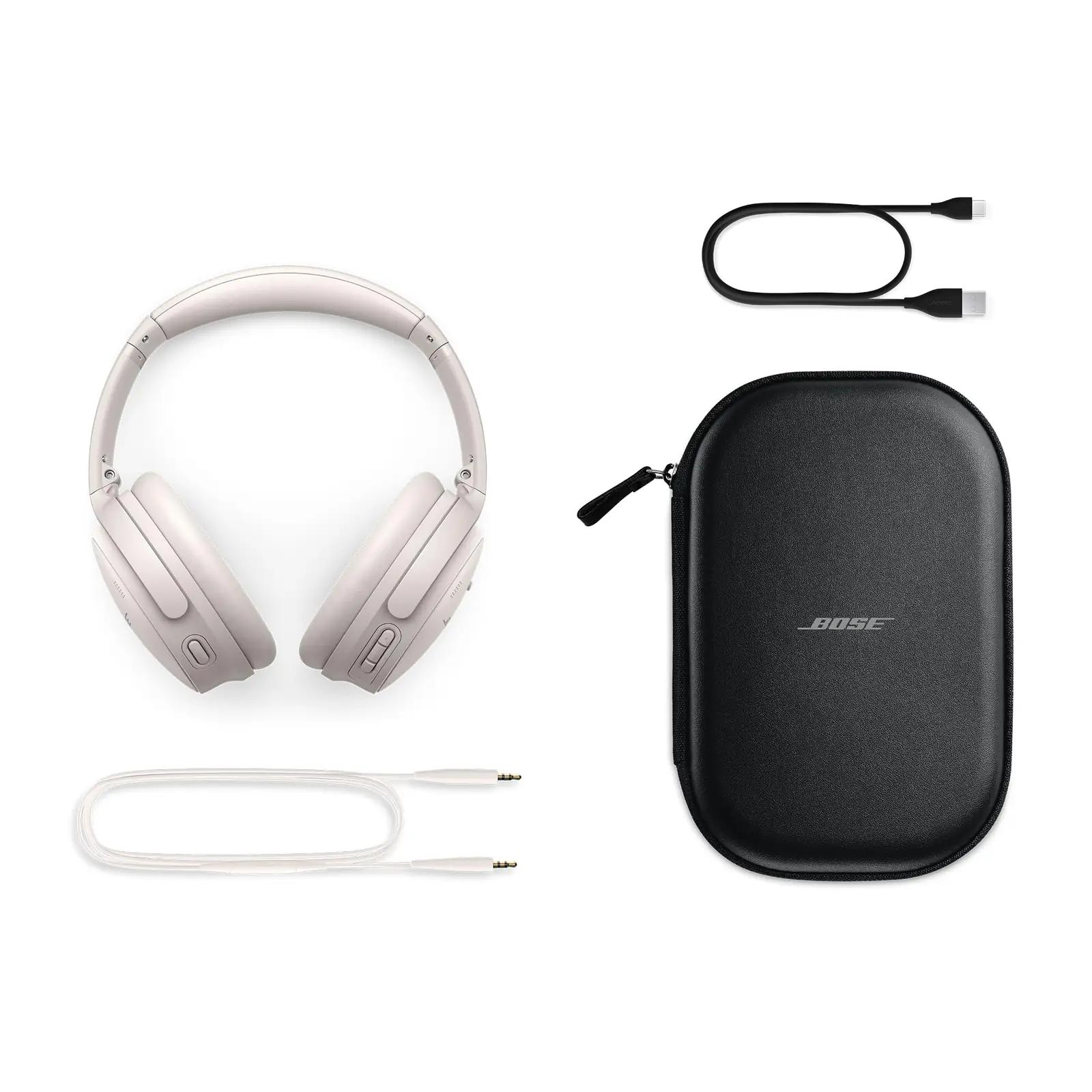 Bose QuietComfort valge mürasummutusega üle kõrva kõrvaklapid – pilt 6