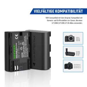 NEEWER 10098226 akud – detailne lähivaade
