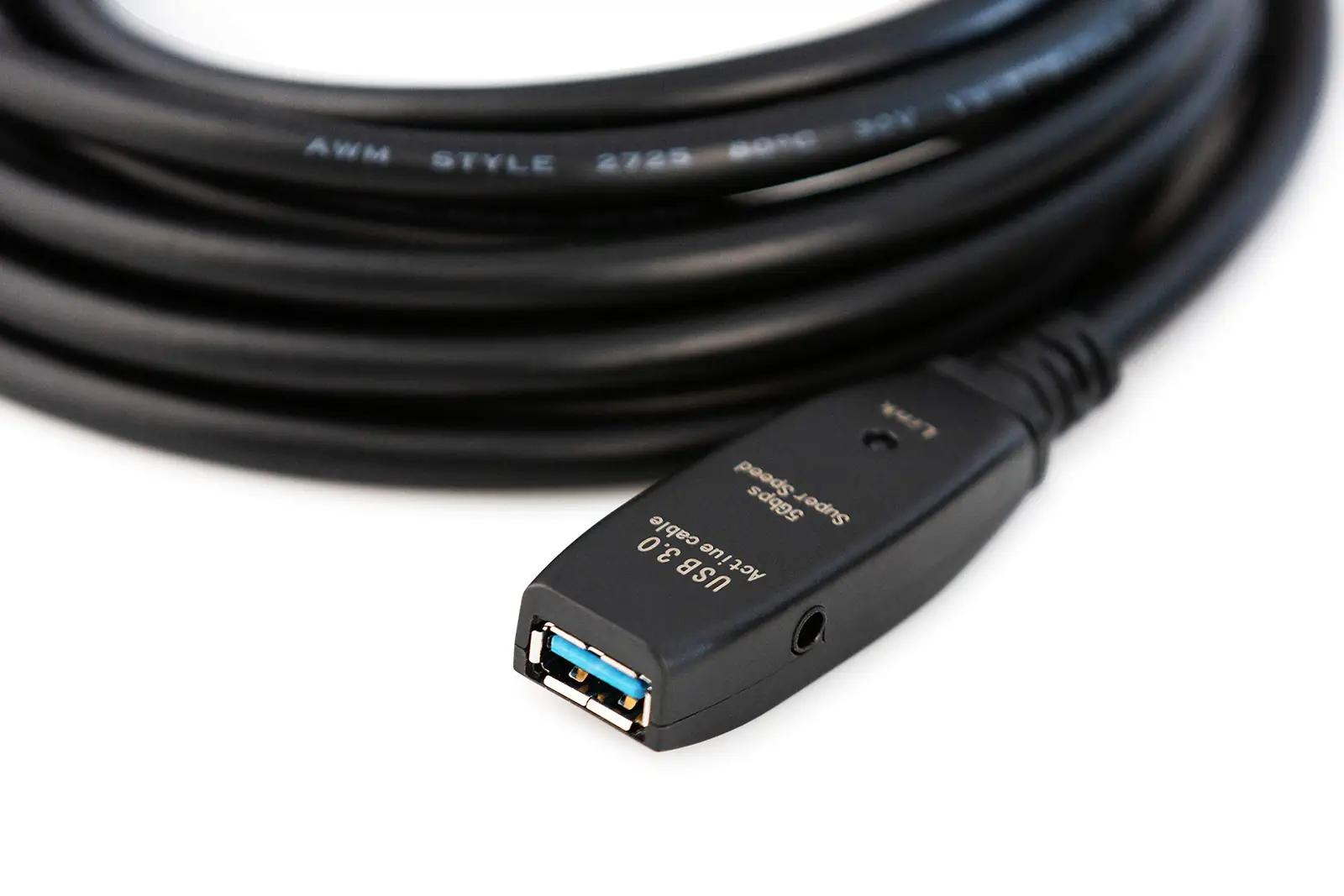 MutecPower tugev USB 3.0 aktiivpikendus 10 m — pikendab seadeid – kasutusnäide