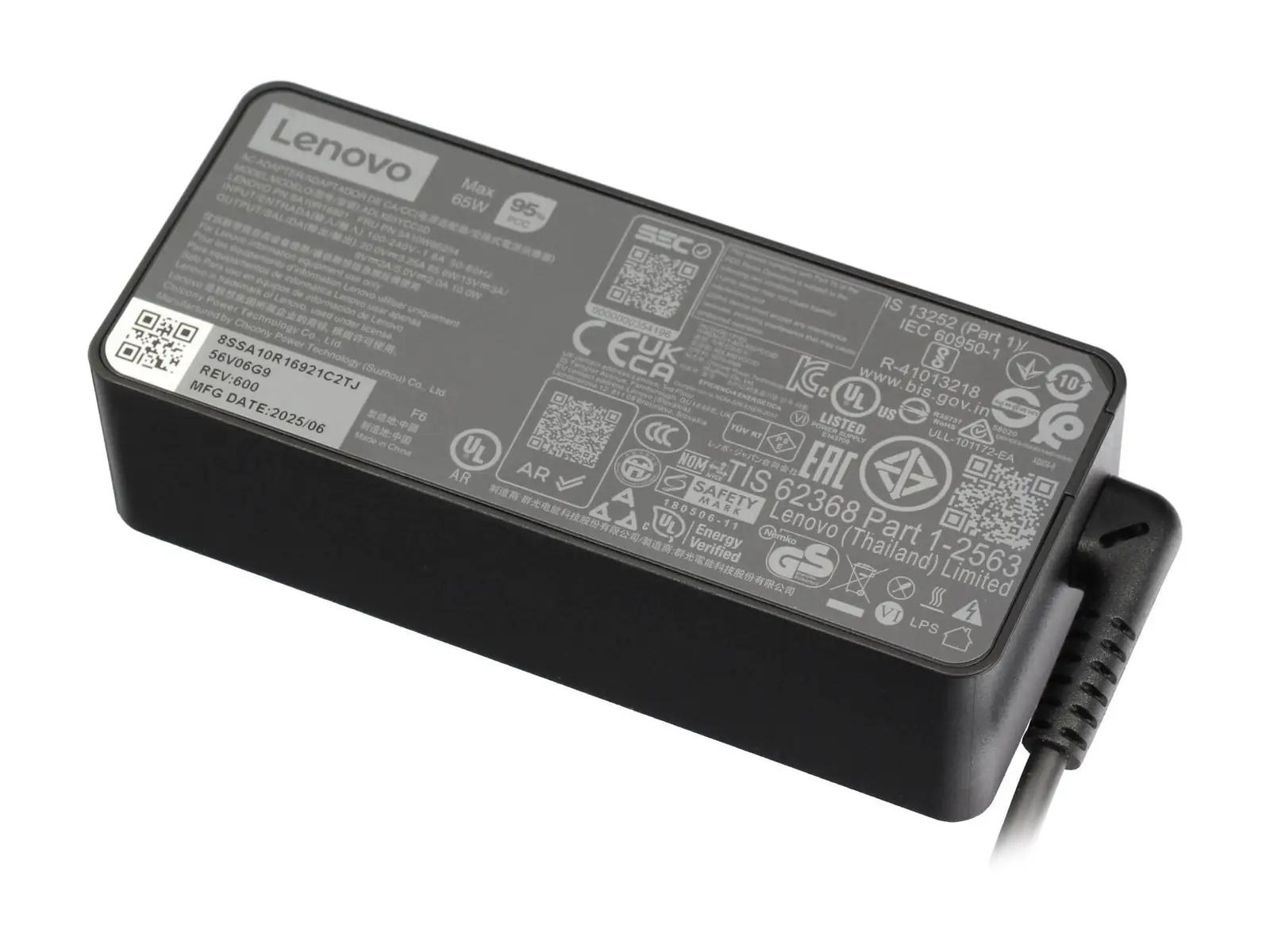 Lenovo vastupidav USB-C laadija 65 W — sobib T14 Gen 1