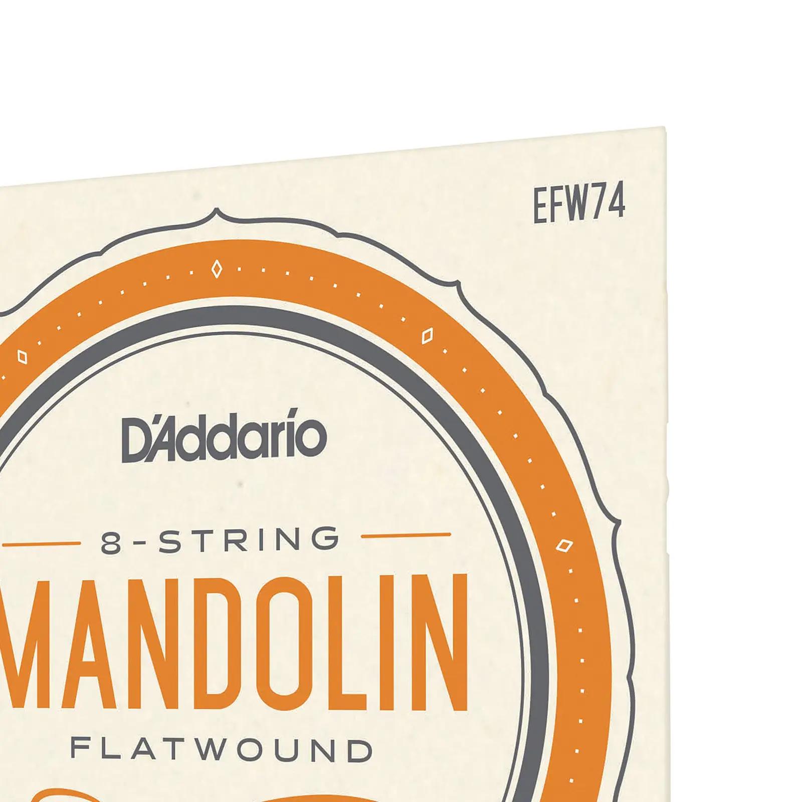 D’Addario vastupidavad mandoliinisood põimitud keelpaar EFW74 – kasutusnäide