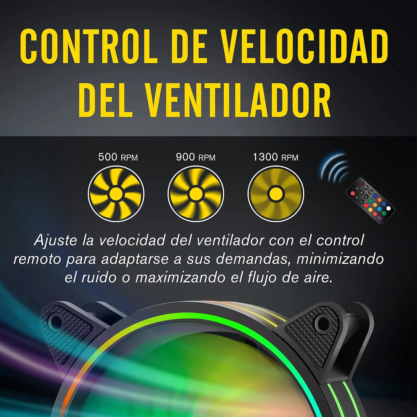 EZDIY-FAB RGB 120mm ventilaatorid – vaikne jahutus ja stiil – pilt 6