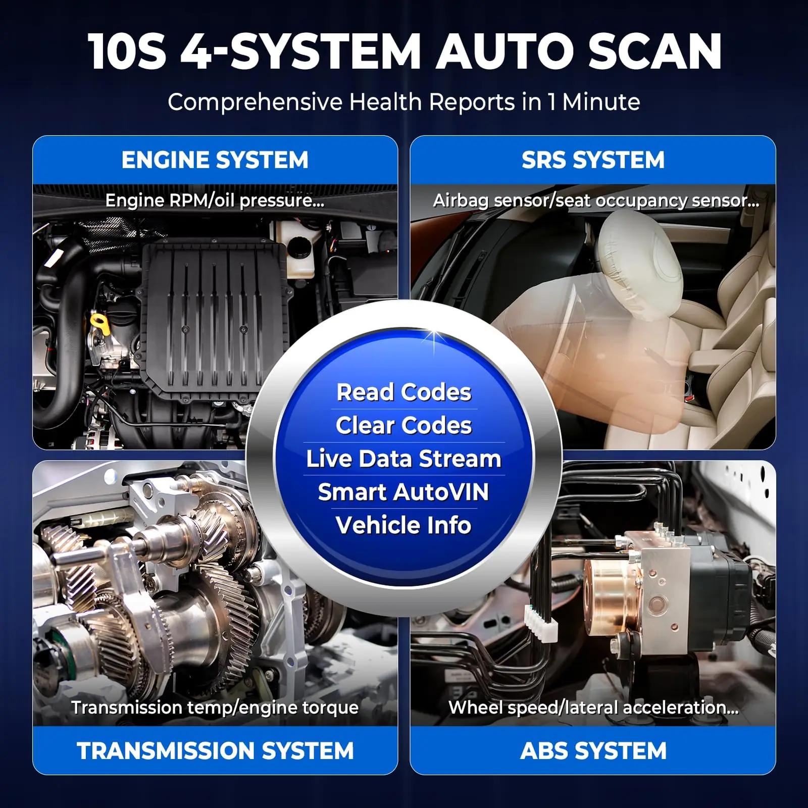 LAUNCH obd-ii diagnostikaseadmed CRP129X – kasutusnäide