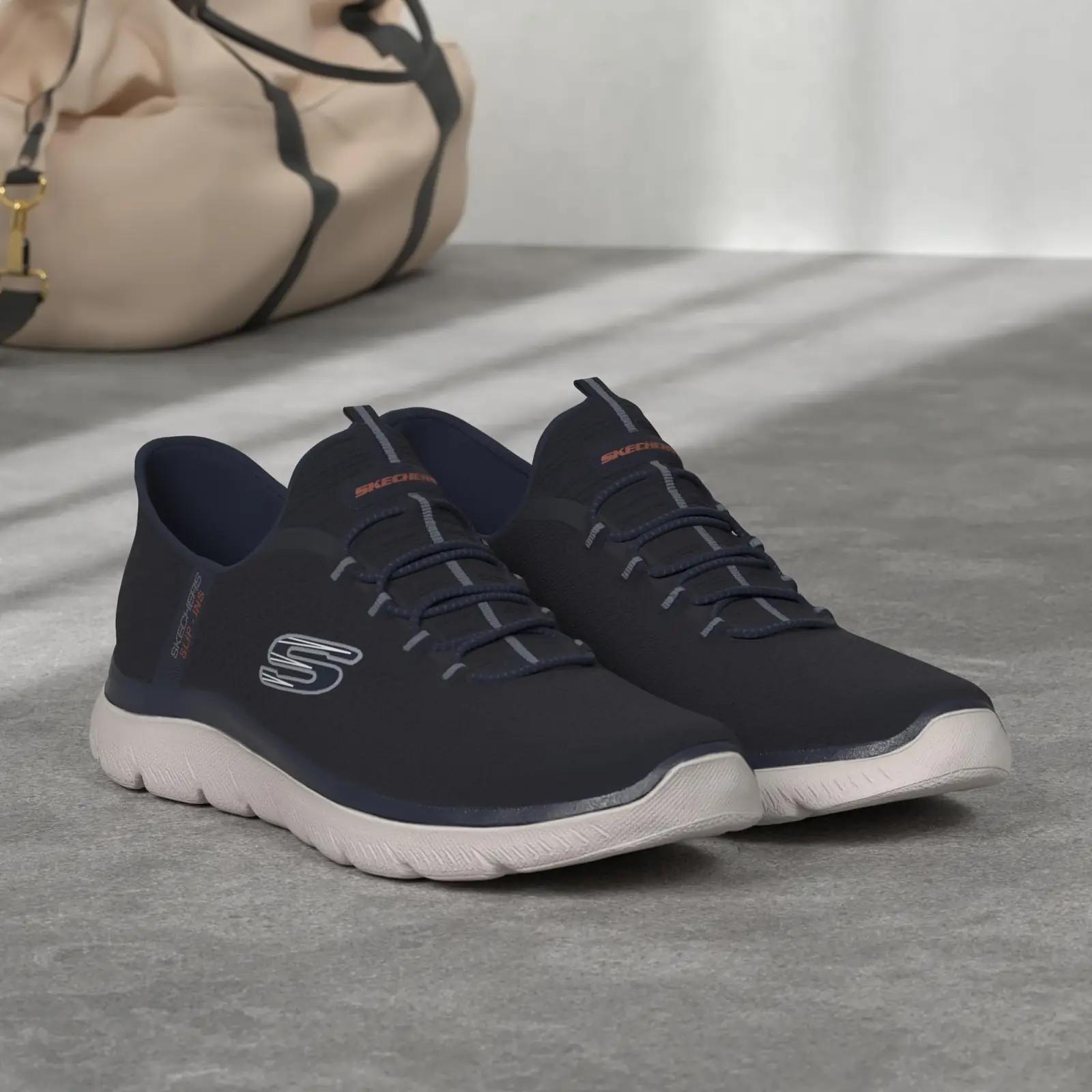 Skechers mugavad spordijalatsid nahknäidiga — igapäevane tugi – lisavaade