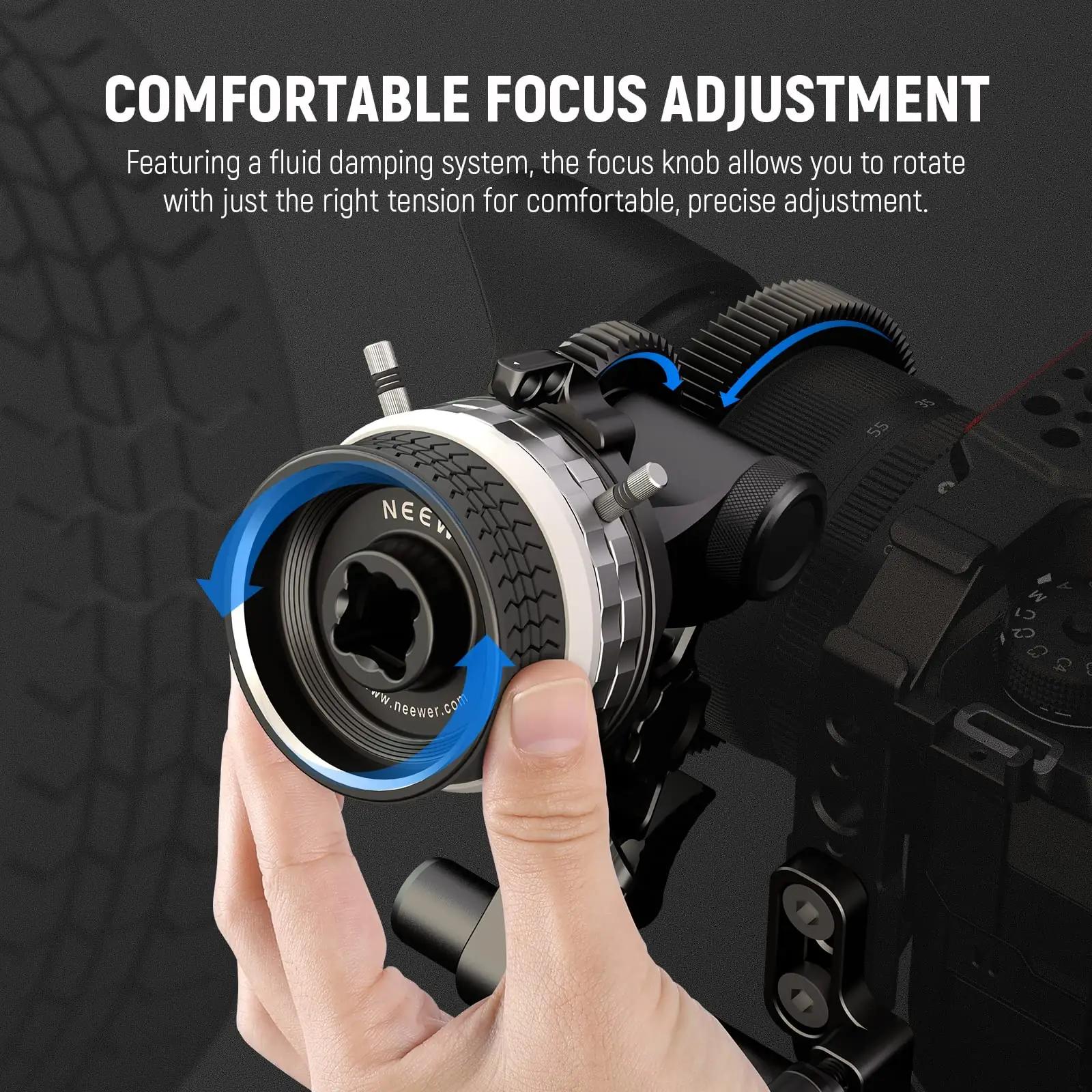 NEEWER kvaliteetne follow focus kaameratarvik – kasutusnäide