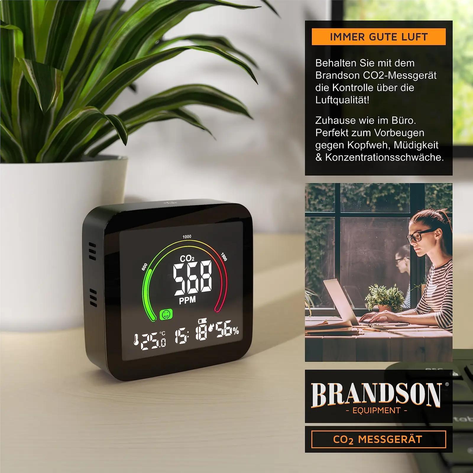 Brandson õhukvaliteedi CO2-melder nutika – kasutusnäide