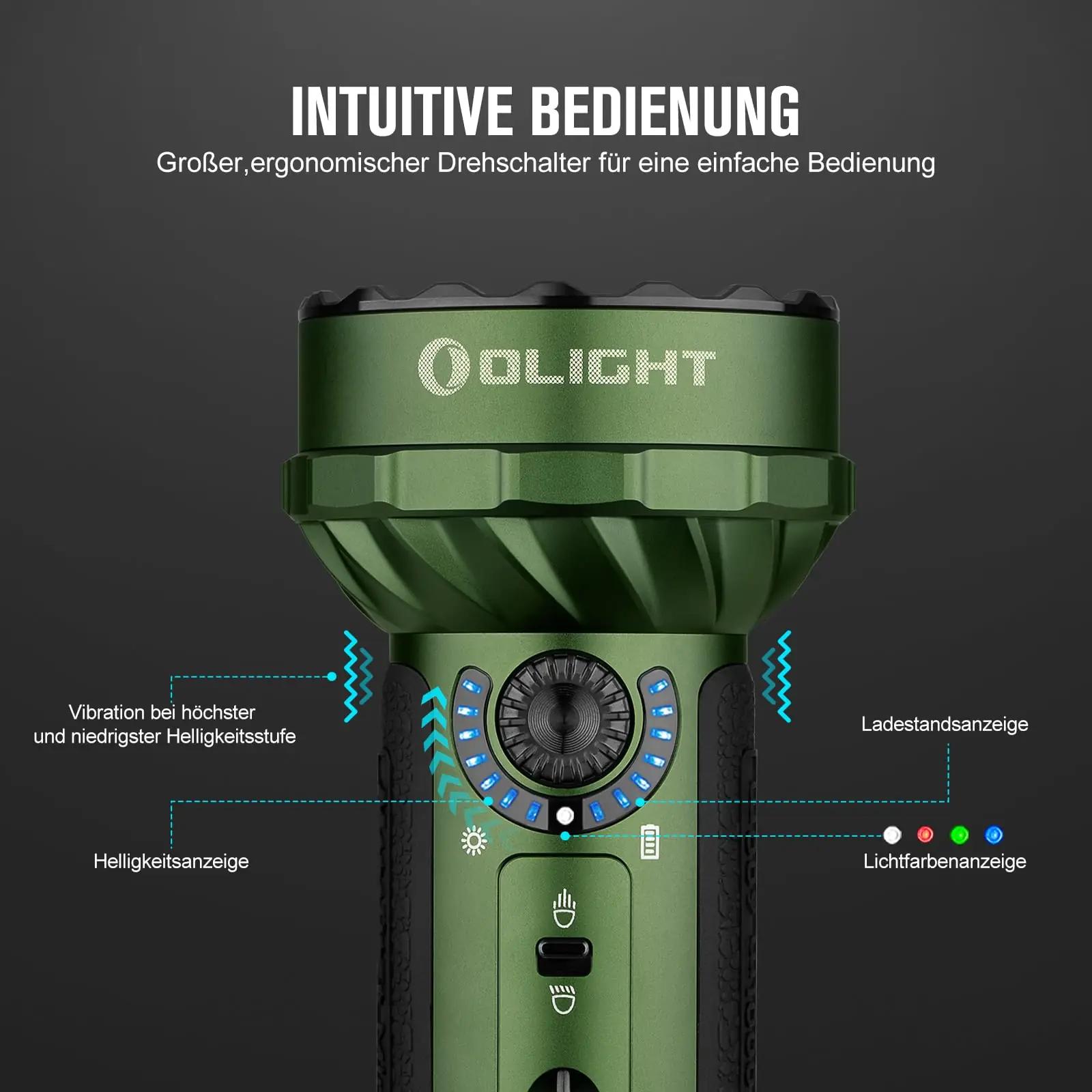 OLIGHT vastupidav alumiinium taskulamp — superheledus ja matkaks – kasutusnäide