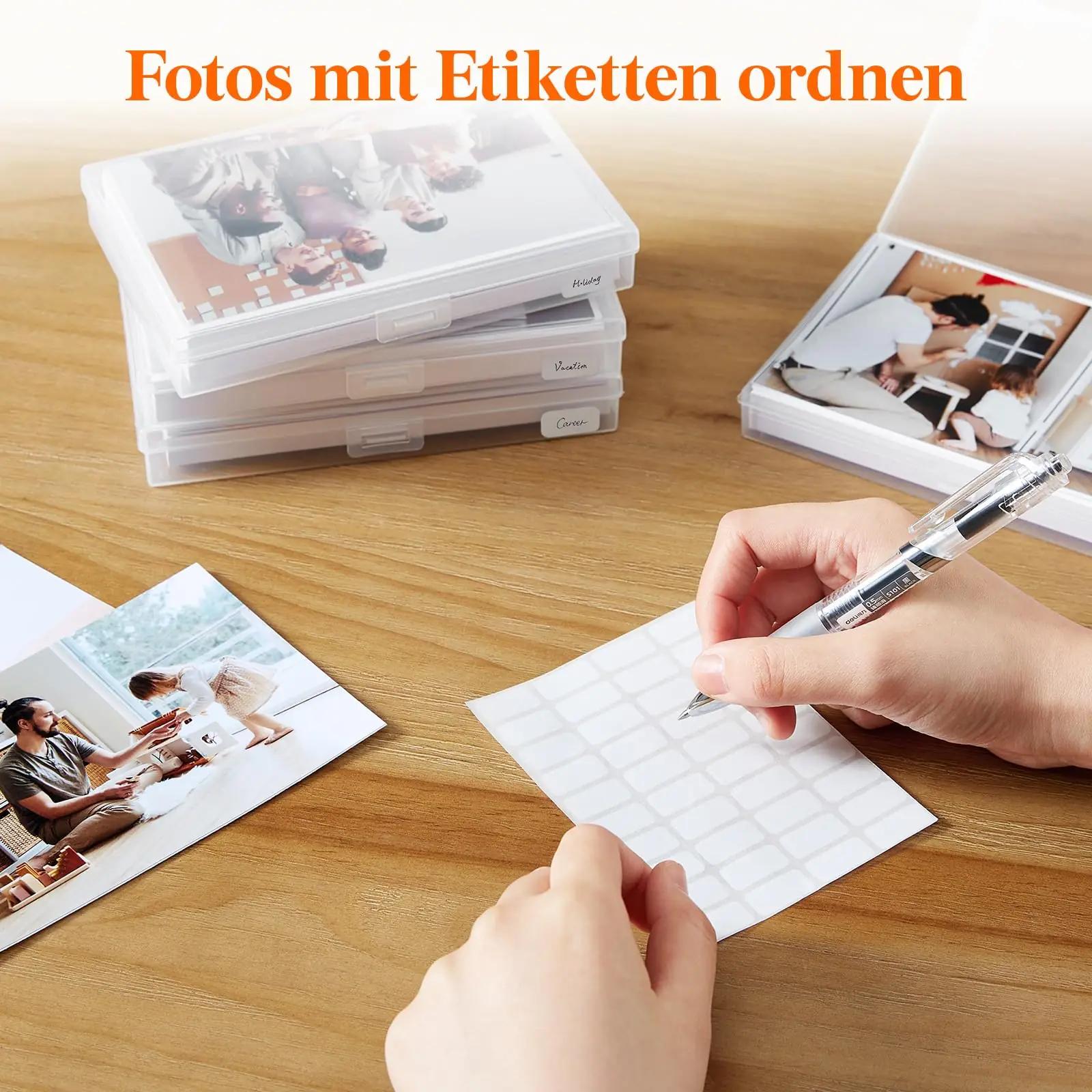Lifewit läbipaistev fotohoidja plastist — praktiline – pilt 6