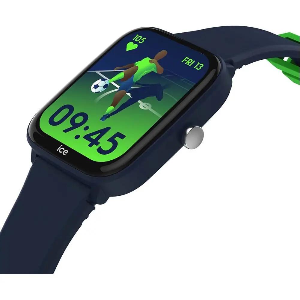 ICE-WATCH laste nutikell sinine silikoonrihmaga – pakend ja tarvikud