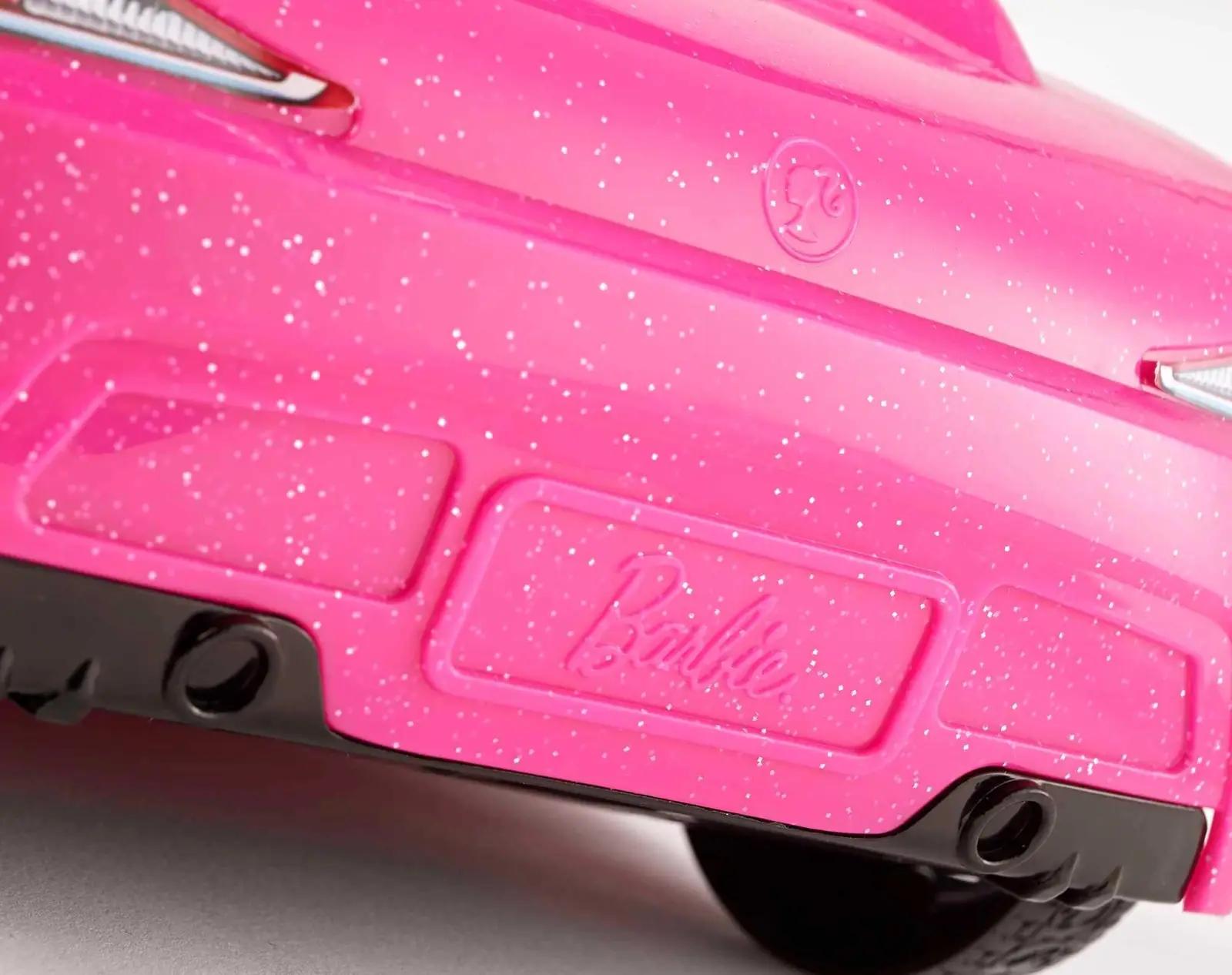 Barbie roosa nukuke ja kabrioga — sädelev mänguauto kingituseks – lisavaade