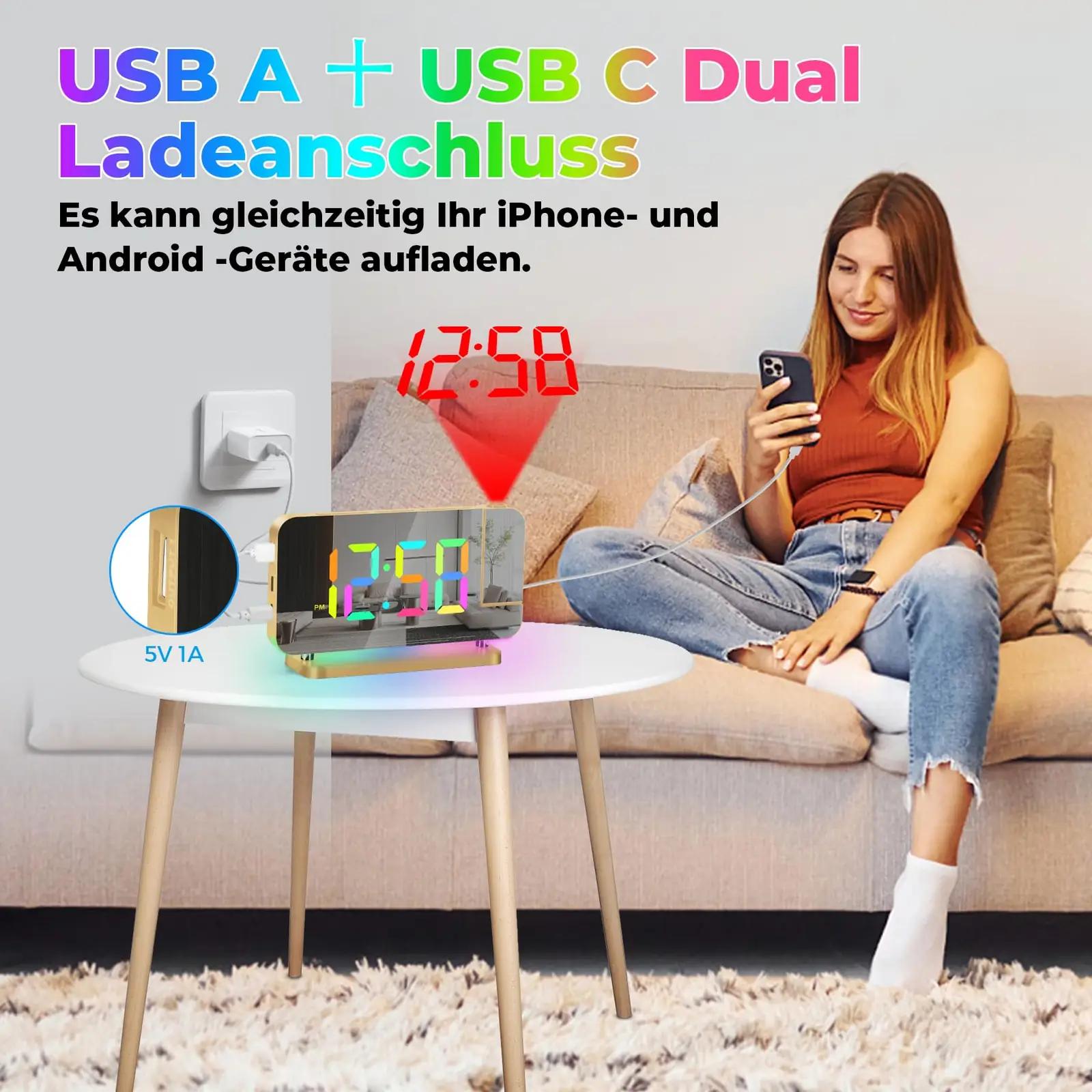 U-picks kuldne LED-peegeläratus praktiline kingiidee – pilt 7