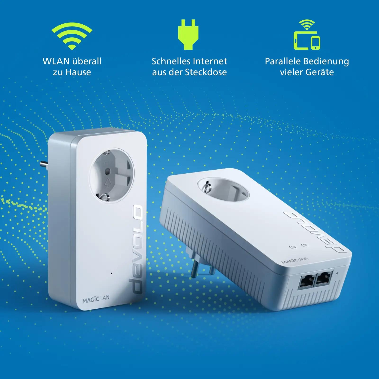 Devolo kodune Powerline WiFi komplekt – tugev signaal kogu kodus – kasutusnäide