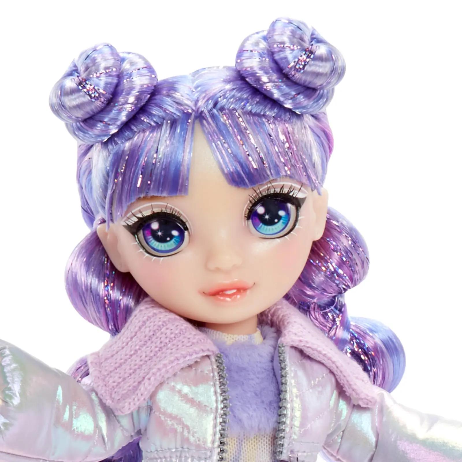 Rainbow High lillakas moe-nukk 28 cm – talvine mänguasi – lisavaade