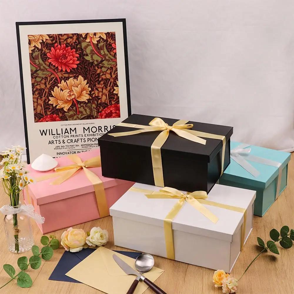 KdmNzoo valge kinkekarp komplekt – elegantne kinkepakend – pilt 6