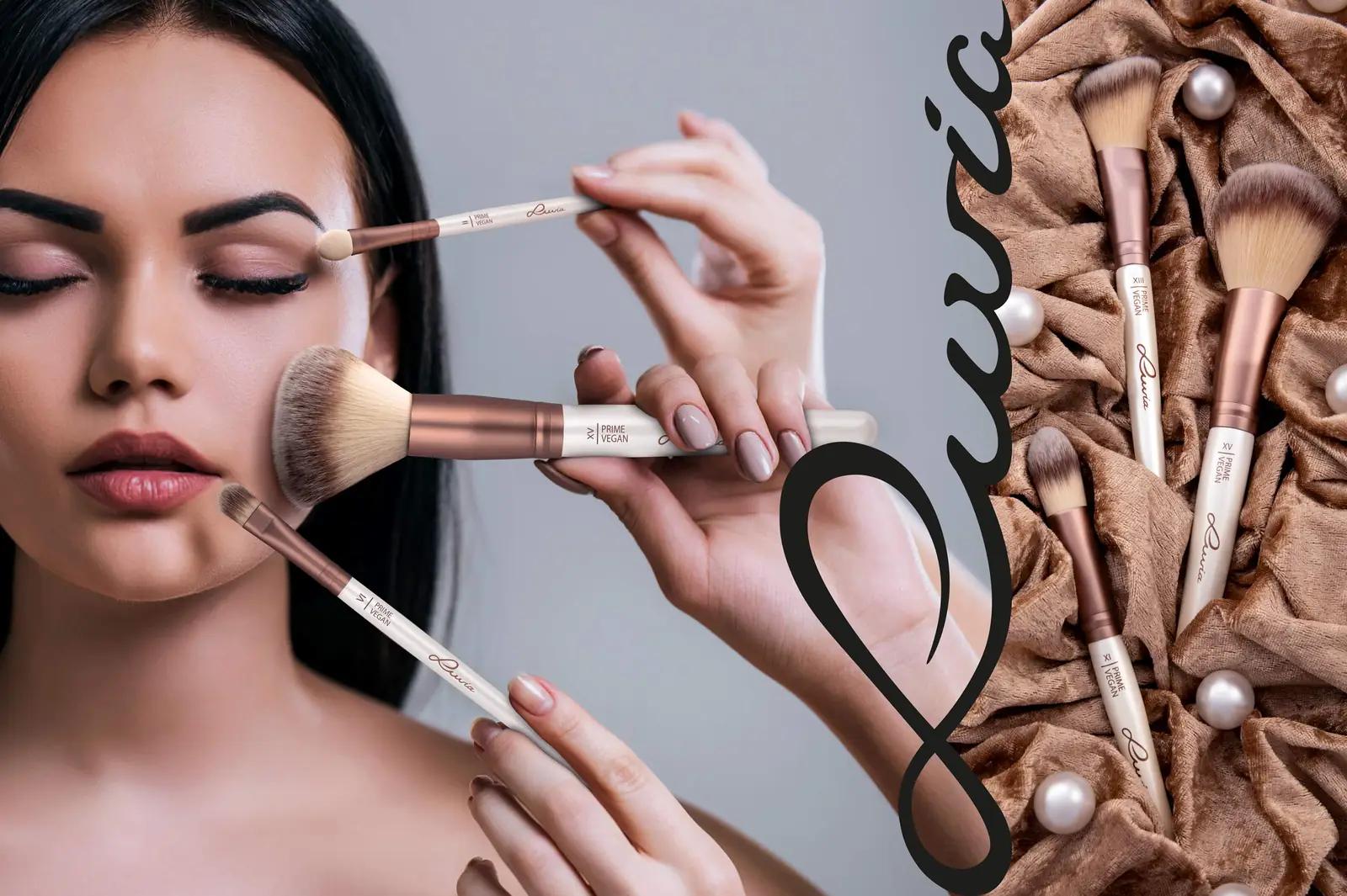 Luvia Cosmetics luksuslik vegan meigipintslite komplekt – lisavaade