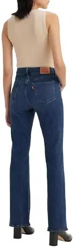 Levi’s mugavad bootcut teksad naistele — pehme puuvill – pakend ja tarvikud
